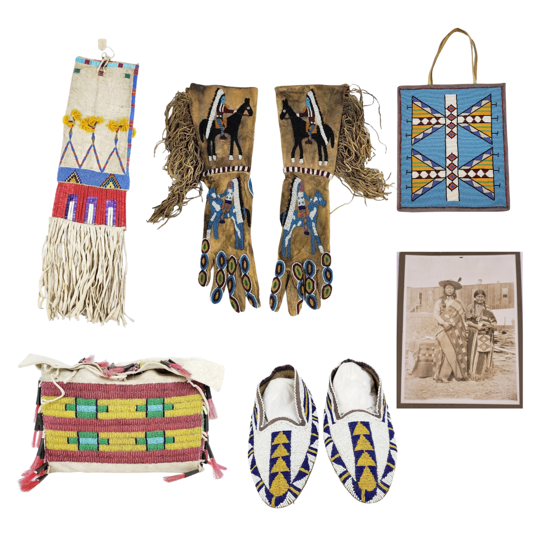 Montana Native American Art Auction Antiques and Collectibles