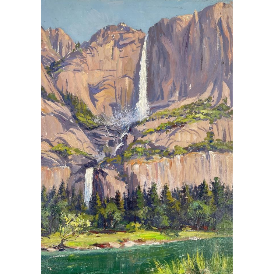 Frederick Kress Painting Yosemite California