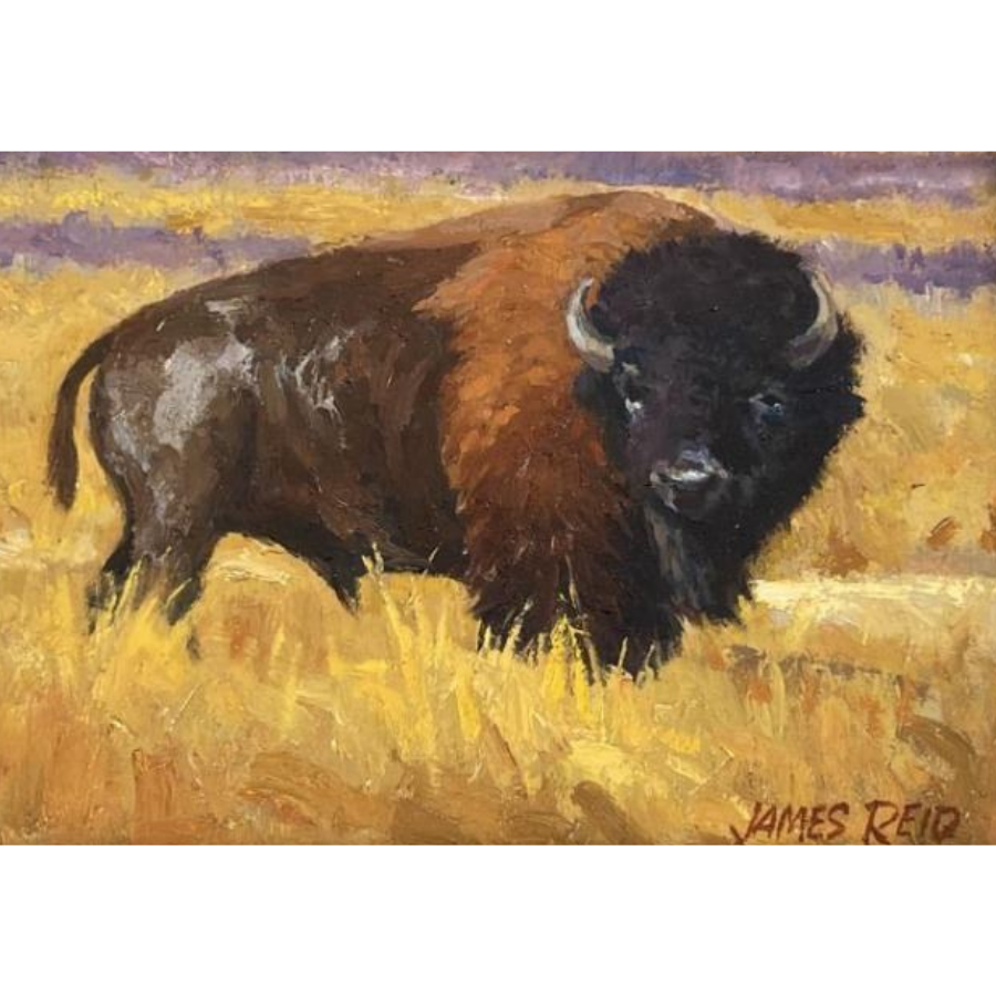 Painting by Cyrus Walker western Montana artist