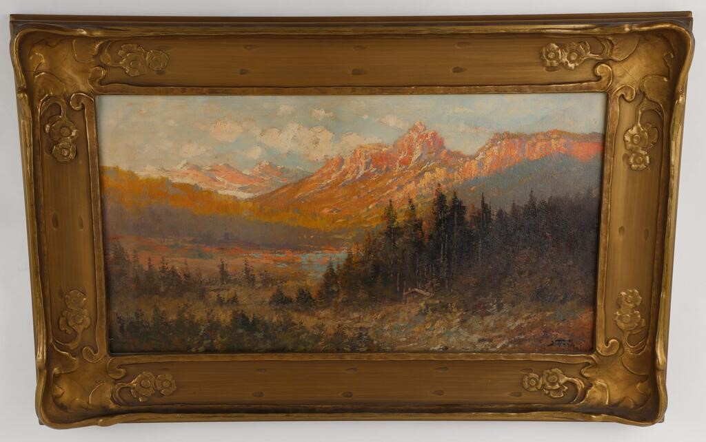 John Fery Glacier Park Montana Painting