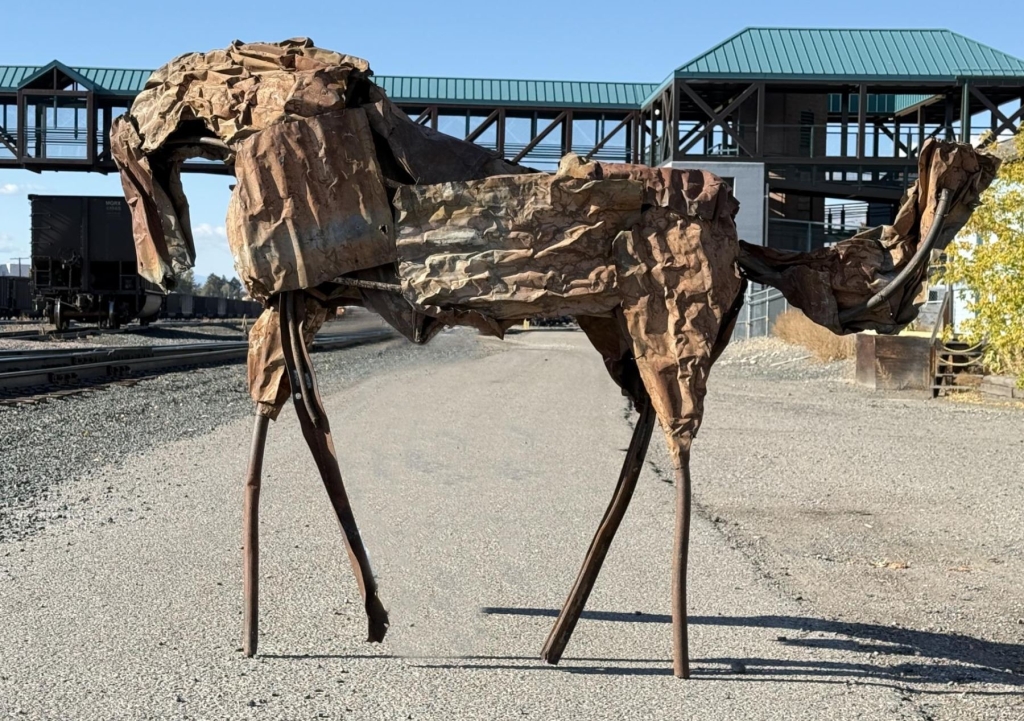 Lot # : 863 - Deborah Kay Butterfield Echo the Horse Sculpture Lot # : 863 - Deborah Kay Butterfield Echo the Horse Sculpture